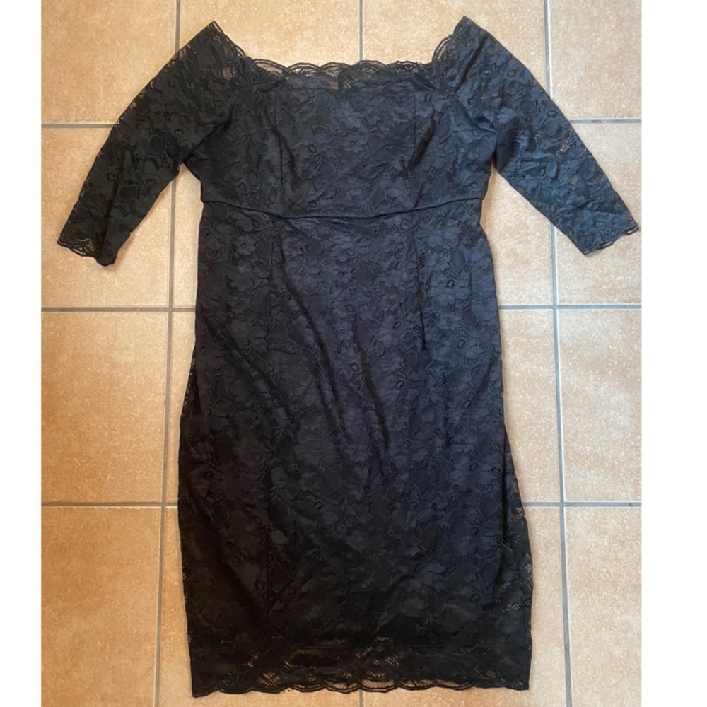 Torrid Size 20 Black Lace Dress